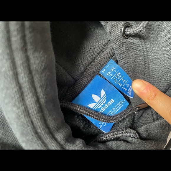 Adidas hoodie size S black ! - Picture 2 of 2